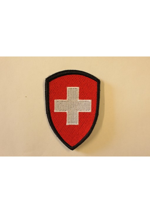 Badge Suisse couleur (broderie+Velcros)