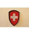Badge Suisse couleur (broderie+Velcros)