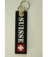 porte clef suisse noir
